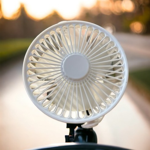 에디토 무선 미니 휴대용 밴드 그립 유모차 선풍기 저소음 충전식 거치 BLDC 선풍기