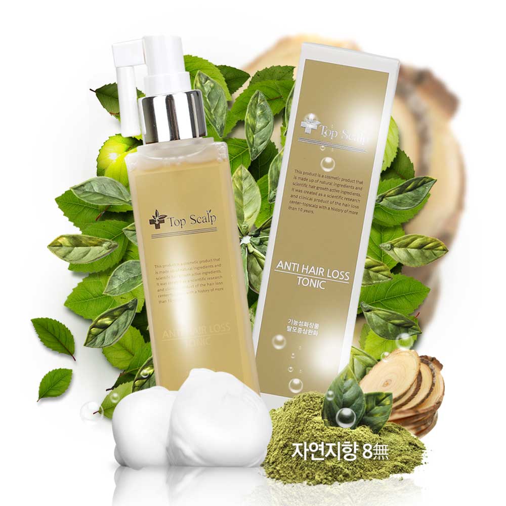 탑스칼프 헤어토닉 120ml 두피클리닉 두피토닉