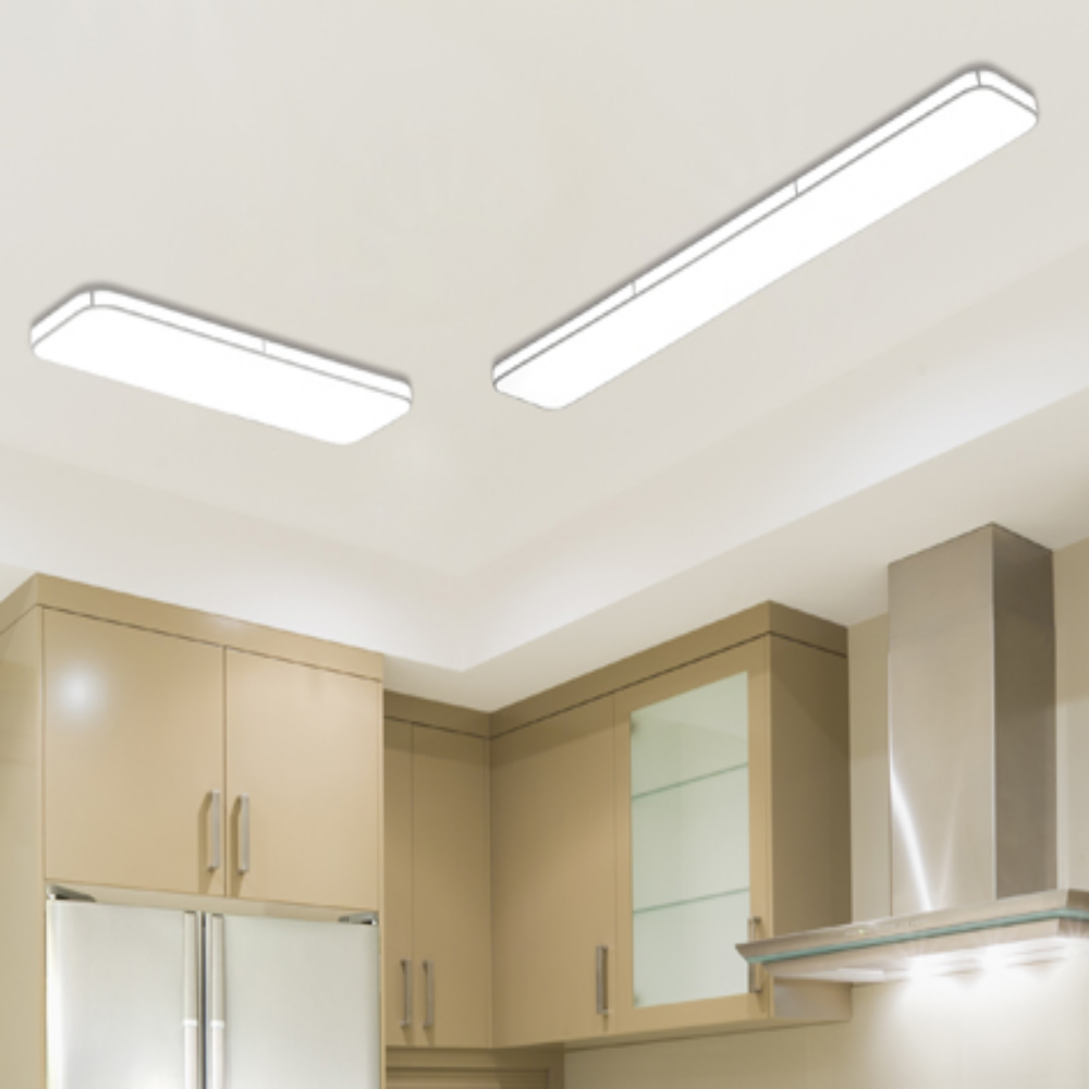 무료+당일발송/KC인증 국산 LED 주방등 바리솔 조명 사각 주방등 50W, 주광색 이미지 8