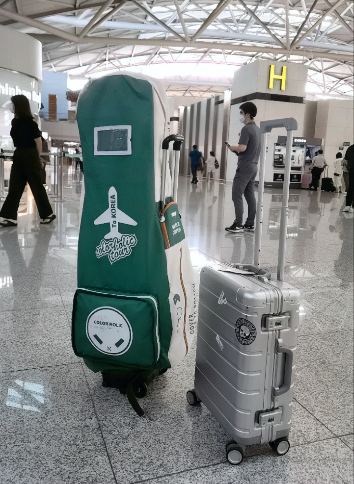 컬러홀릭 골프백 항공커버 골프 여행용 씌우는 항공백커버
