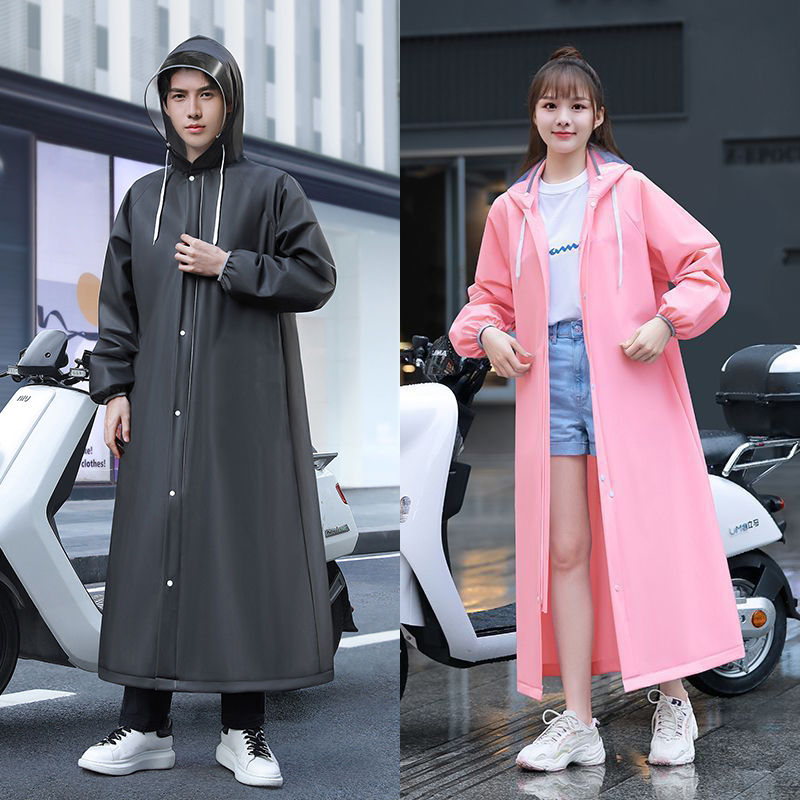 성인 패션 레인코트 (여름 빅사이즈)