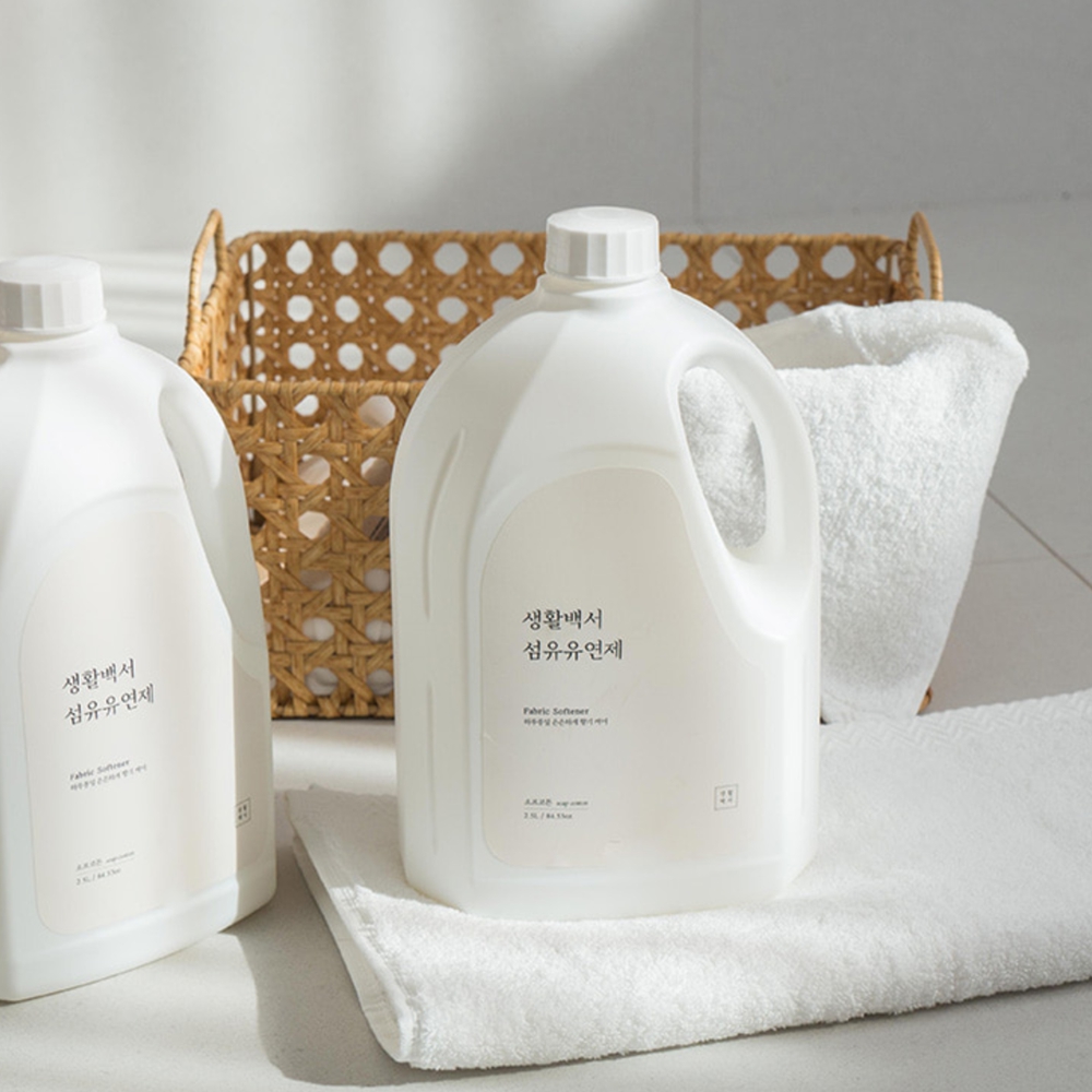 생활백서 섬유유연제 1+1 2.5L 비누향 - 상세 이미지 2