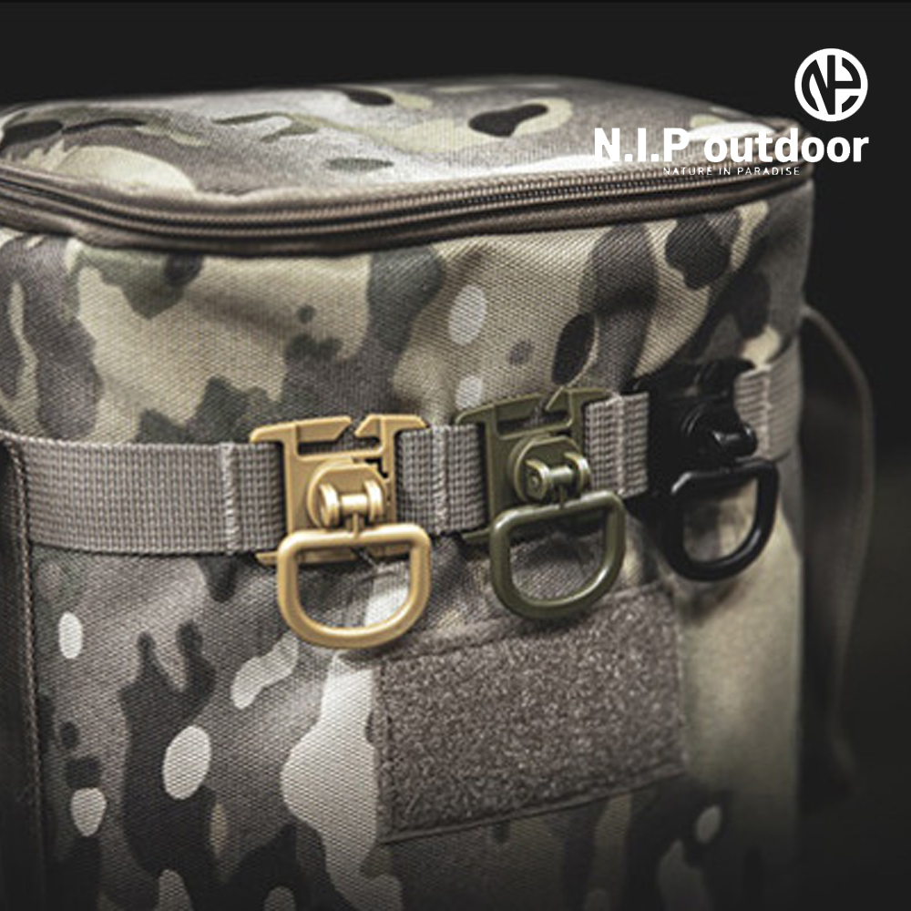 N.I.P 몰리시스템 D링 클립 5P 세트 / 버클 회전형