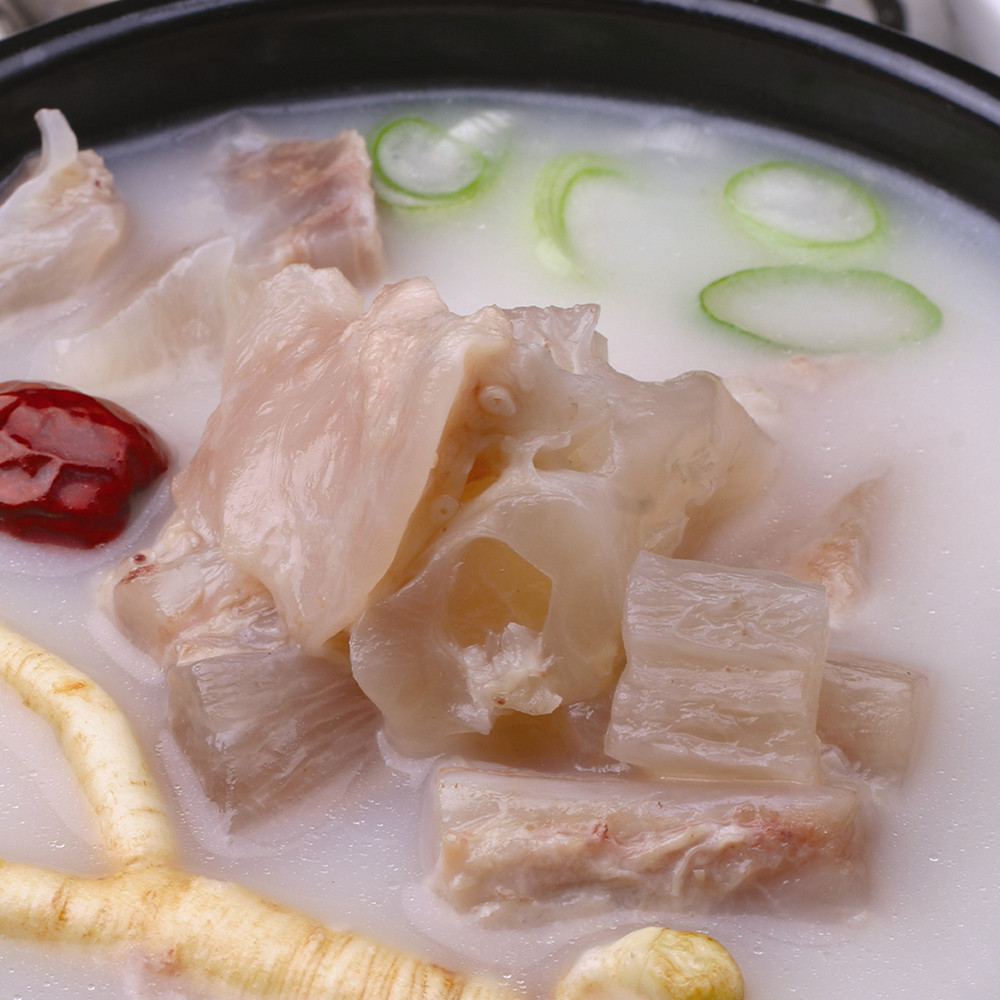 [히트상품]스지듬뿍 도가니탕 500g/ 콜라겐 진한육수 보양음식 해와바다