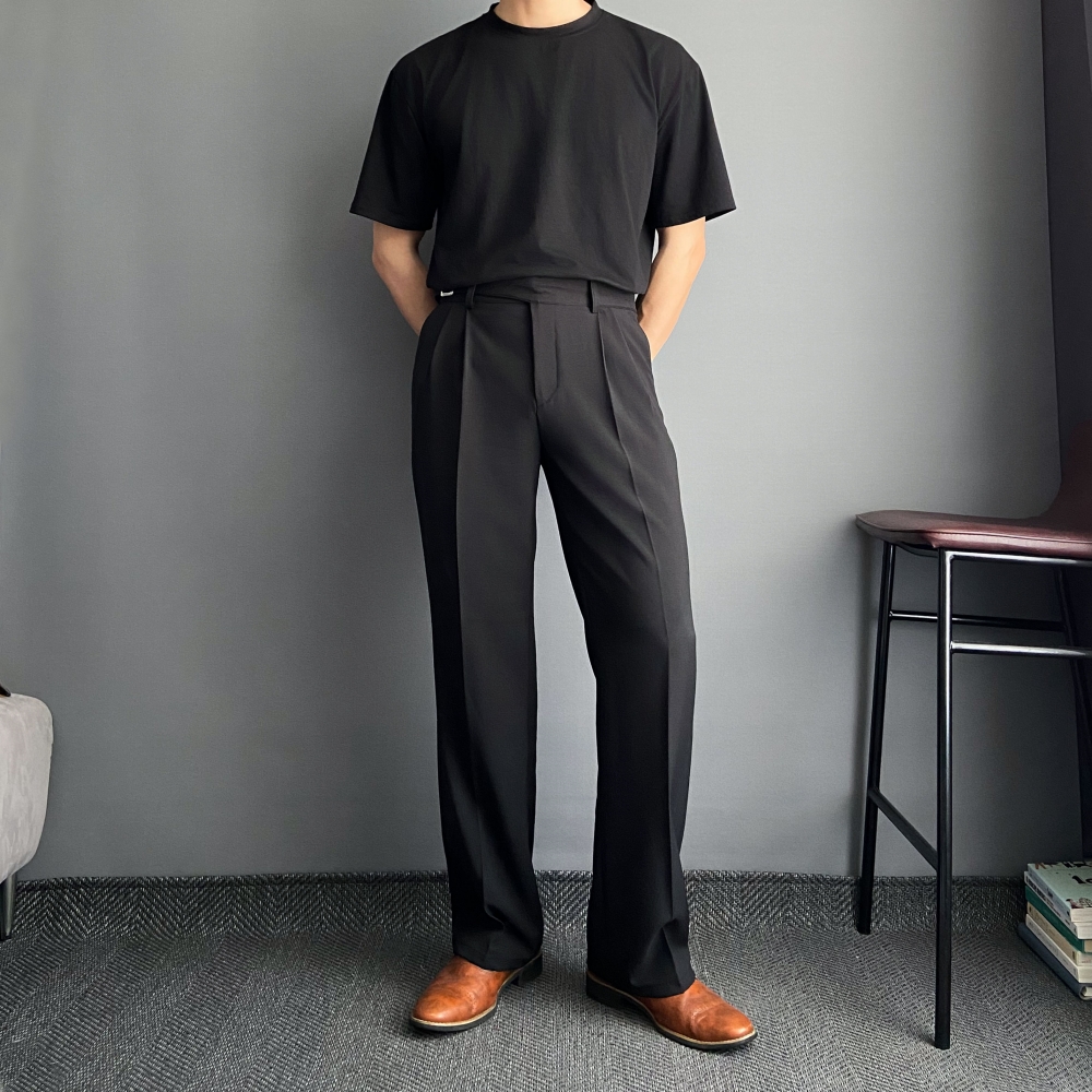 흰색면티 오버핏반팔 20수반팔티 남자레이어드 이미지 2