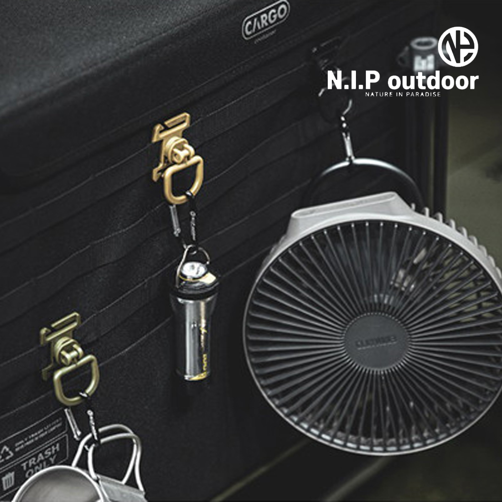 N.I.P 몰리시스템 D링 클립 5P 세트 / 버클 회전형