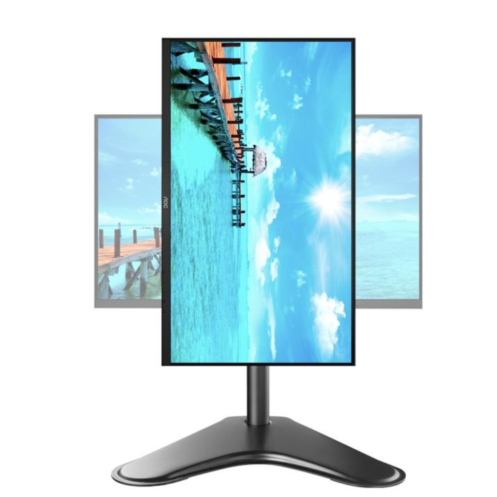 세로형 모니터 스탠드 암 보조 모니터 거치대 피벗 주식 모니터