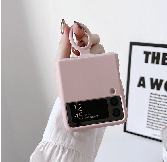 갤럭시 플립 케이스 실리콘 링 퍼플, 갤럭시Z 플립3 - 상세 이미지 2