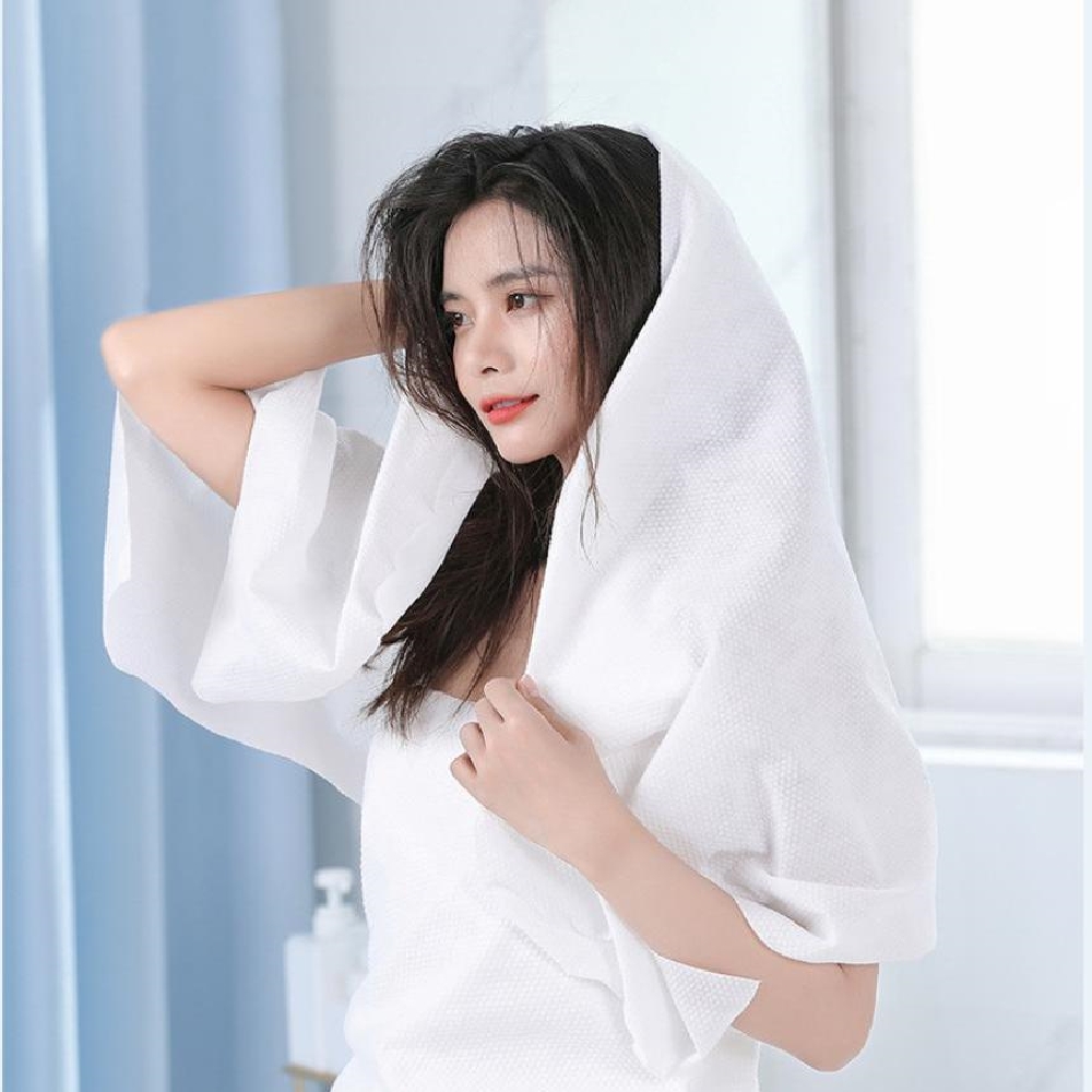 일회용 여행용 호텔 수건 샤워타올 페이스타올 5매 개별포장 - 상세 이미지 2