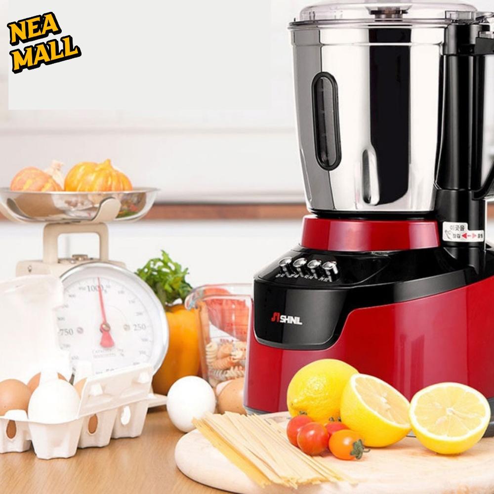 4000 ml 강력 스텐 초 대형 믹서기 업소용 다용도 믹서기