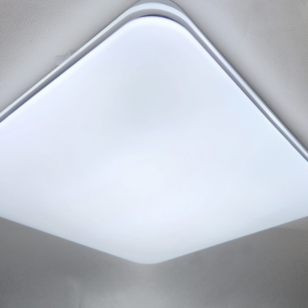 무료+당일발송/KC인증 리모컨 방등 국산 LED 사각 안방등 전등 75W, 전구색주백색주광색 - 상세 이미지 5