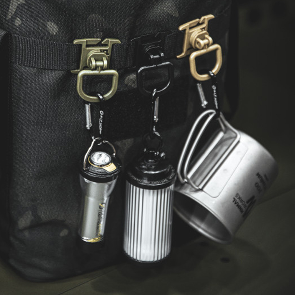 N.I.P 몰리시스템 D링 클립 5P 세트 / 버클 회전형