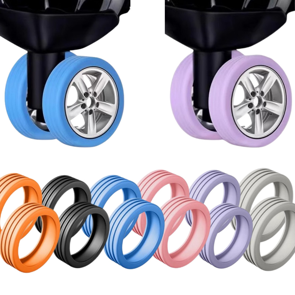 언솔드 1+1+1 실리콘 캐리어바퀴커버 캐리어슈즈 보호커버 6컬러 24P