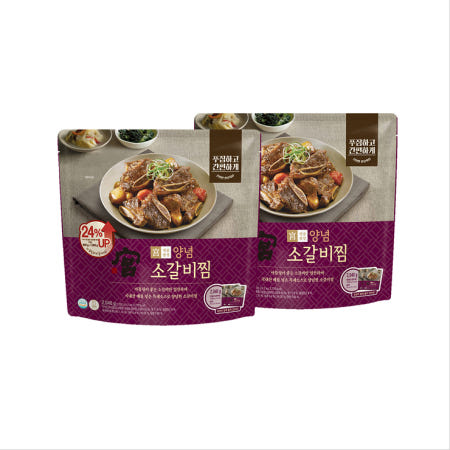 코스트코 궁 양념 소갈비찜 1kg x 2 x 2 팩 코스트코