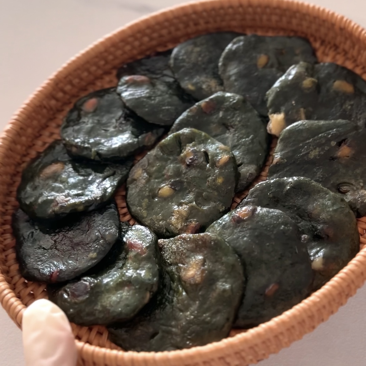 진도 해풍쑥개떡 쑥설기 카스테라 전통 인절미 어르신 효도선물 식사대용 개별포장 1.5kg 3kg - 상세 이미지 2
