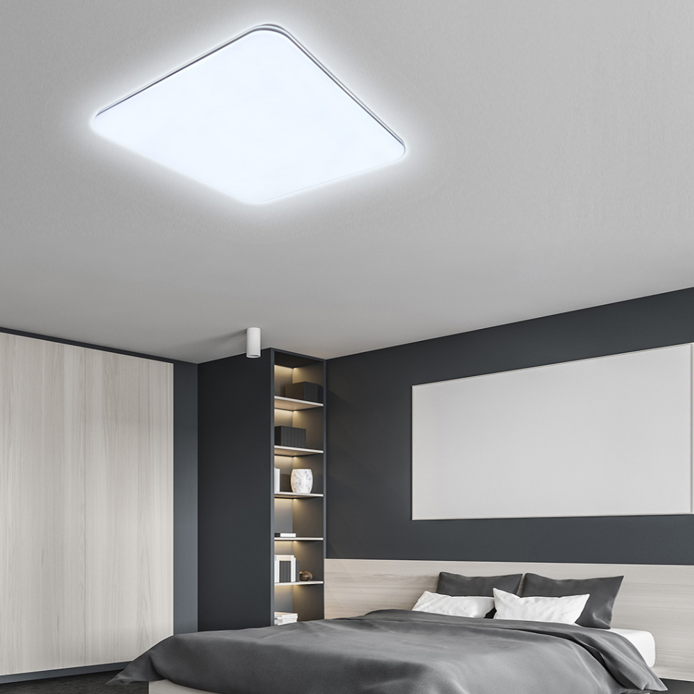KC인증 사각 방등 국산 LED 안방등 전등 아파트 60W, 주광색 - 상세 이미지 2