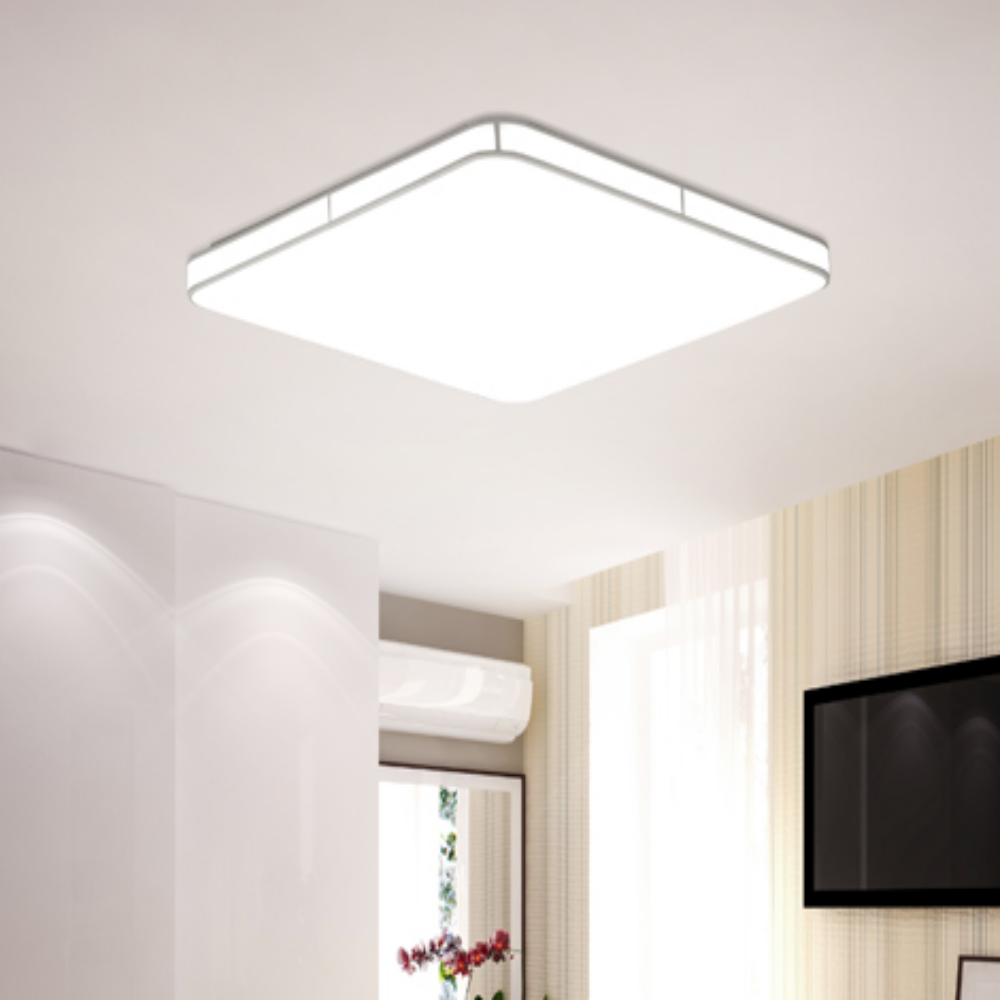 무료+당일발송/KC인증 바리솔 방등 국산 LED 사각 안방등 전등 50W, 주광색 이미지 8