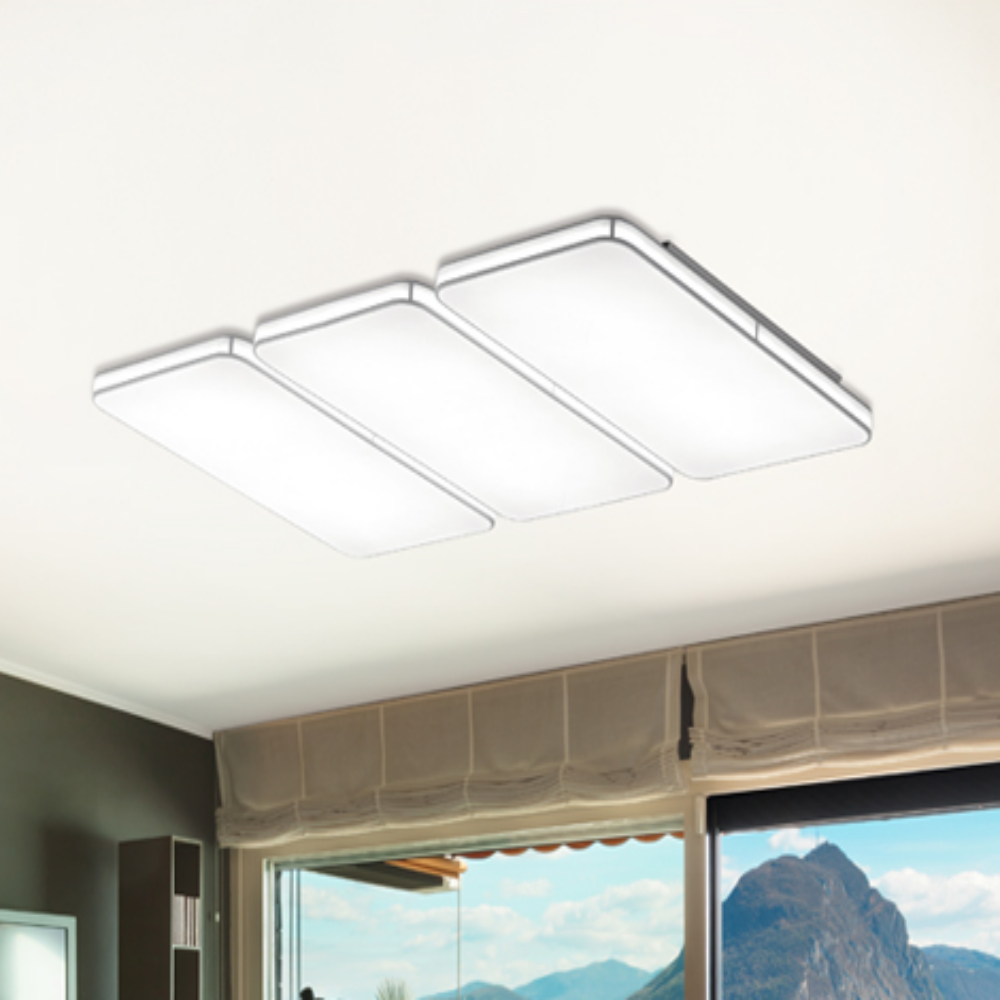 무료+당일발송/KC인증 바리솔 조명 거실조명 국산 LED 아파트 거실등 100W, 주광색 이미지 8