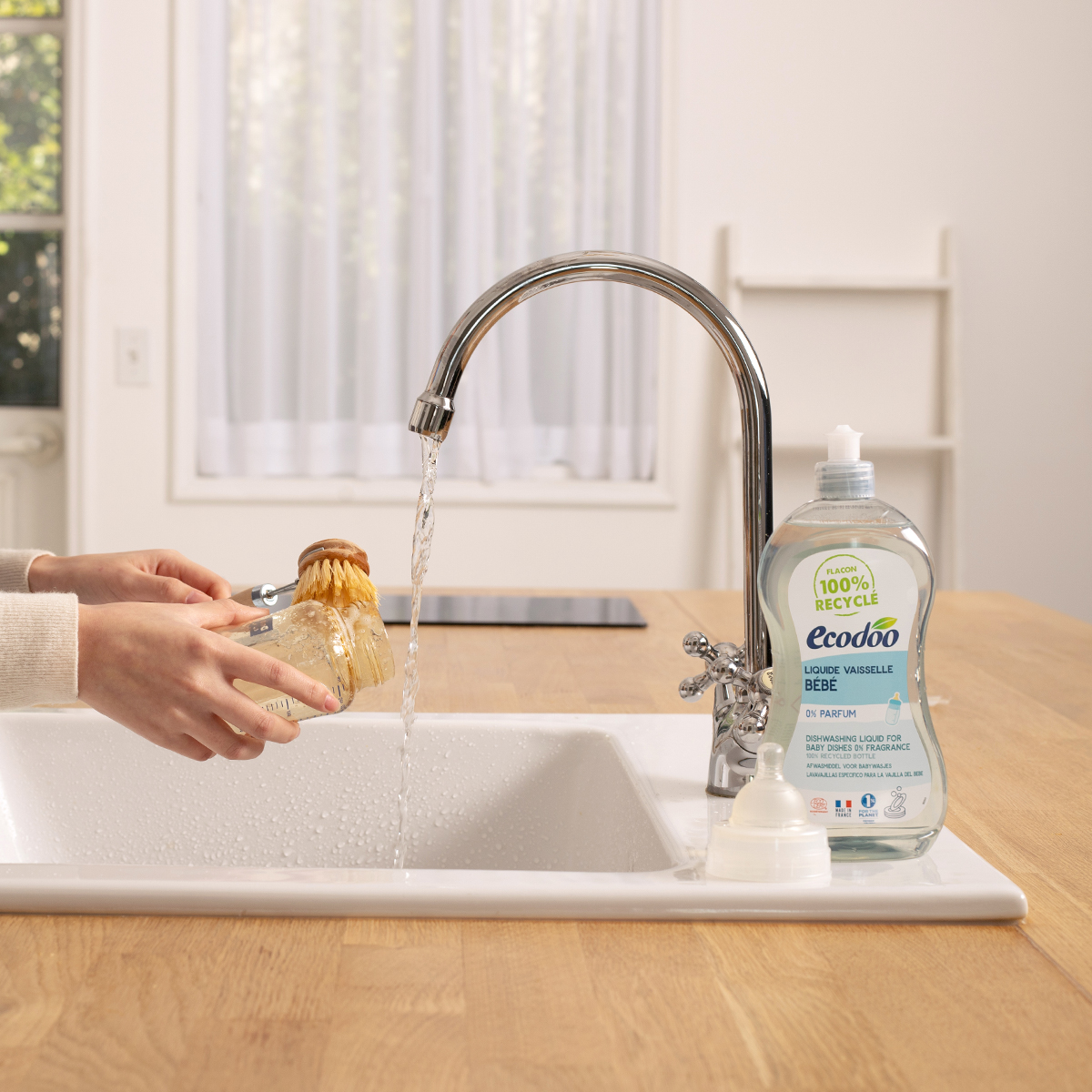 에코두 아기 젖병세정제 젖병세제 무향 500ml, 3개 - 상세 이미지 3