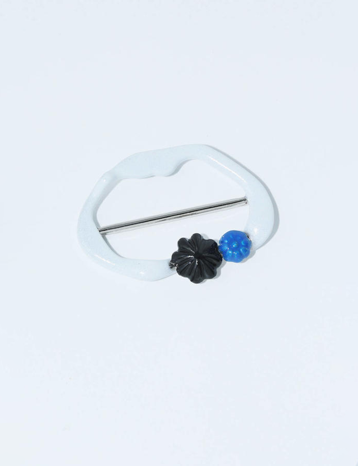 TOGA TOO 토가 메탈 스카프 링 실버 METAL SCARF RING - 상세 이미지 2