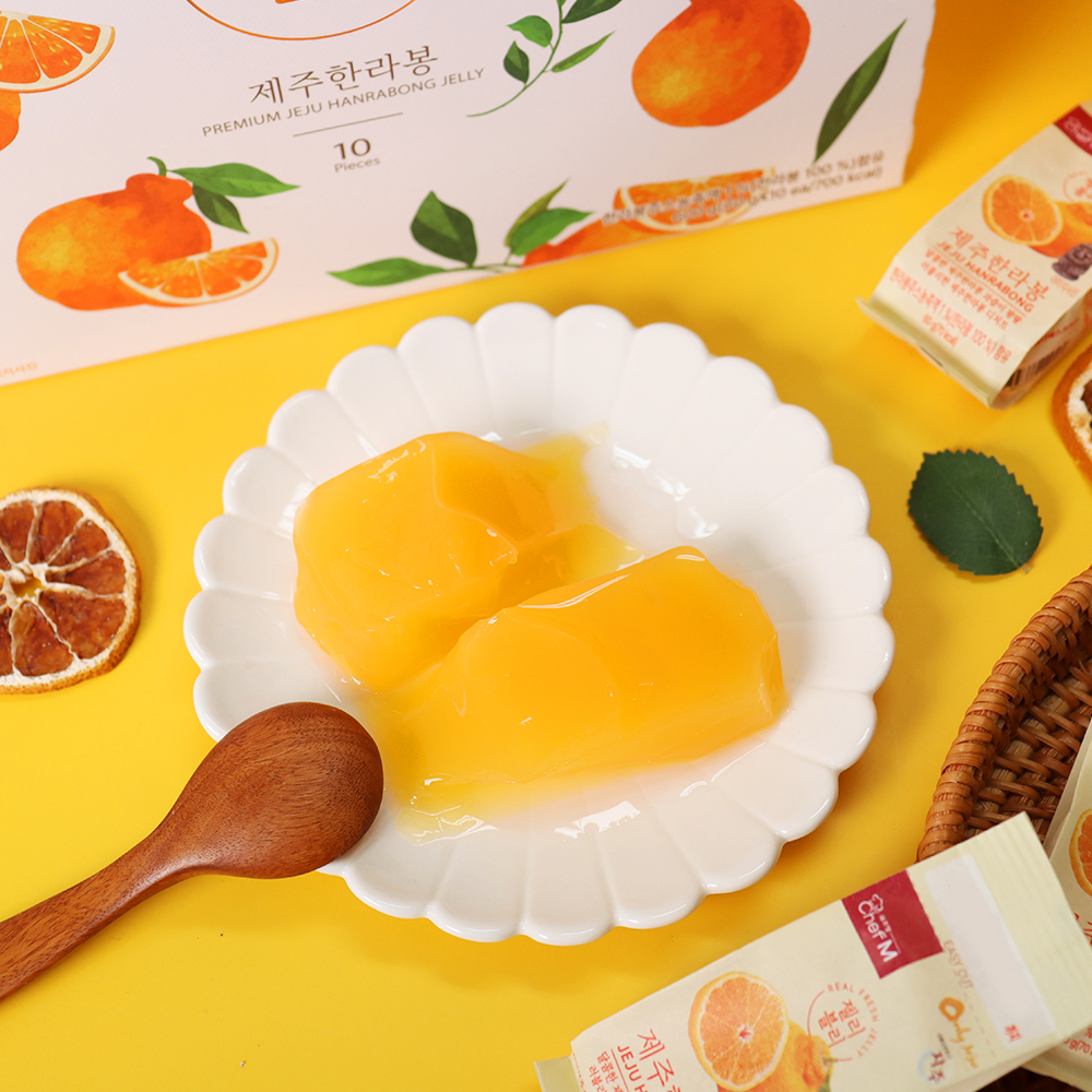 제주 젤리블리 한라봉 푸딩 제리 10개입 아이간식 제주도기념품 - 상세 이미지 2