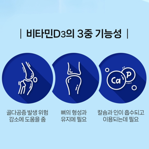 엔젯오리진 리포좀 비타민D3 3000IU 60캡슐 2병 4개월 인지질 프리미엄 비타민D - 상세 이미지 3