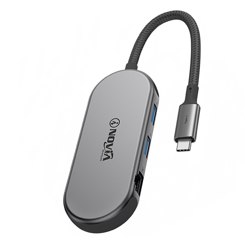 아이노비아 7in1 HDMI 4K 60Hz 미러링 랜 멀티허브 - 상세 이미지 2