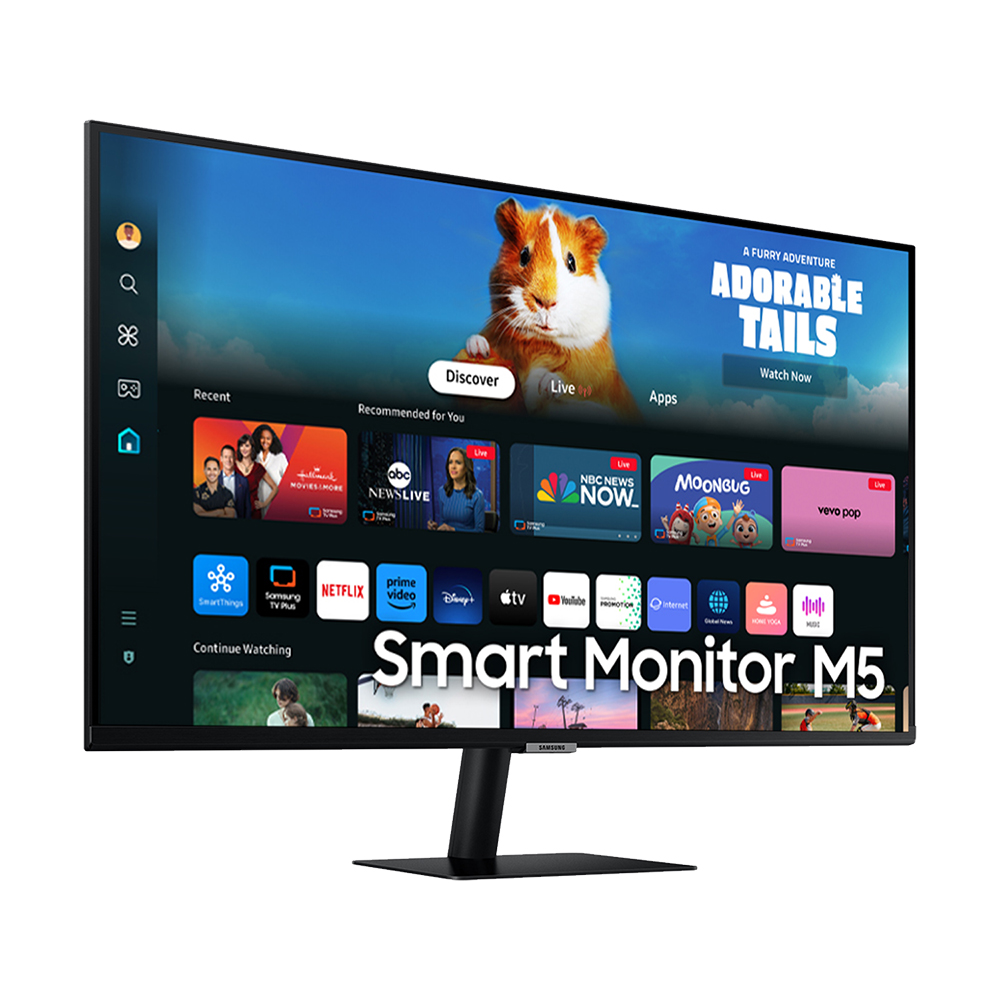 삼성 삼탠바이미 32인치(80cm) M5 스마트 모니터 IPTV+유압식 이동식 TV 거치대 상품 이미지