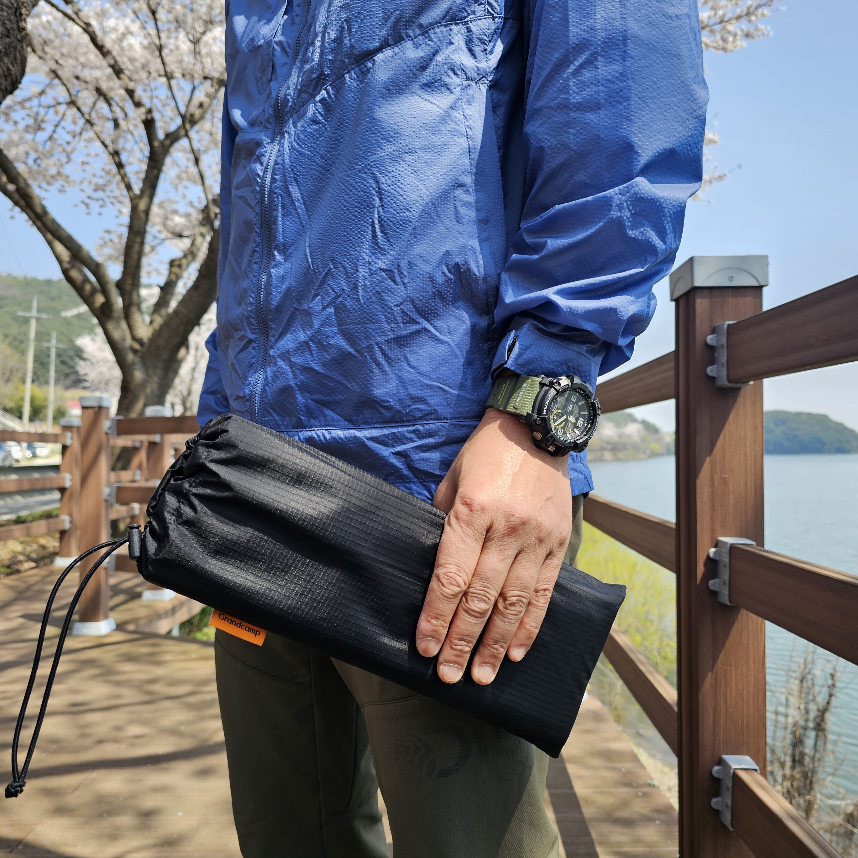 그랑캠프기어 이지시트(EZseat) 등산 백패킹 접이식 방석 휴대용 캠핑 매트 이미지 8