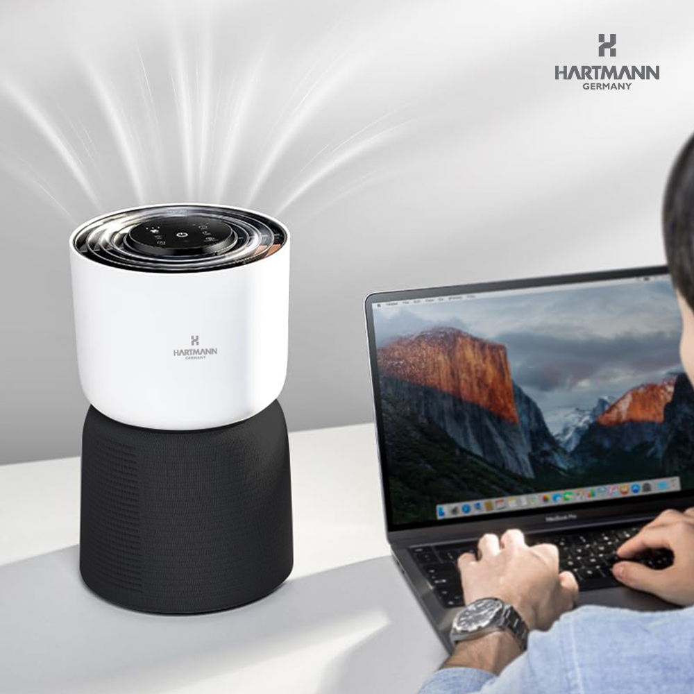 [3차입고완료] 하트만 탁상용 소형 공기청정기 HMA-S0101AW 이미지 4