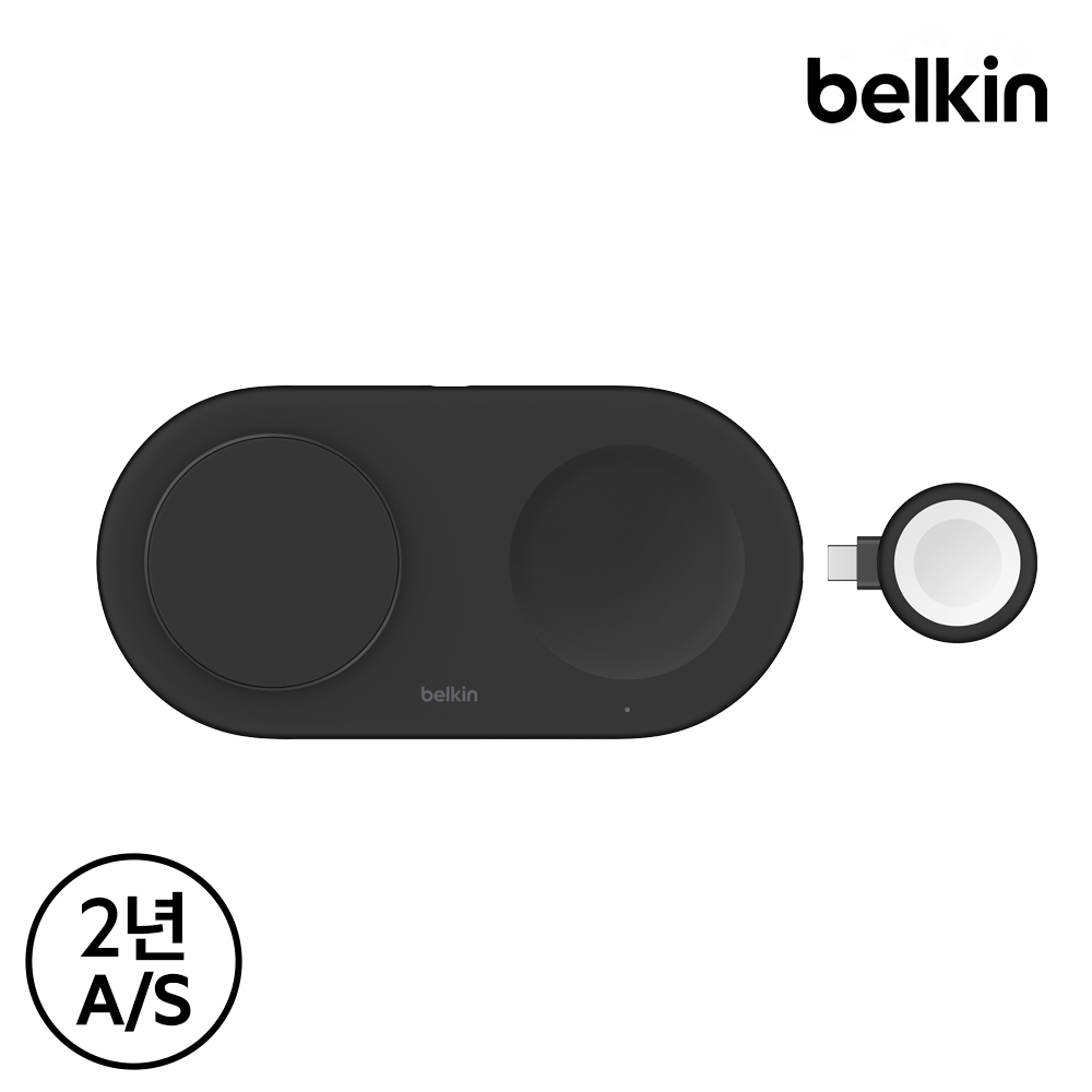 벨킨 Qi2 15W 3in1 마그네틱 무선 충전 패드 WIZ022qc 아이폰 애플워치 에어팟 충전 - 상세 이미지 4