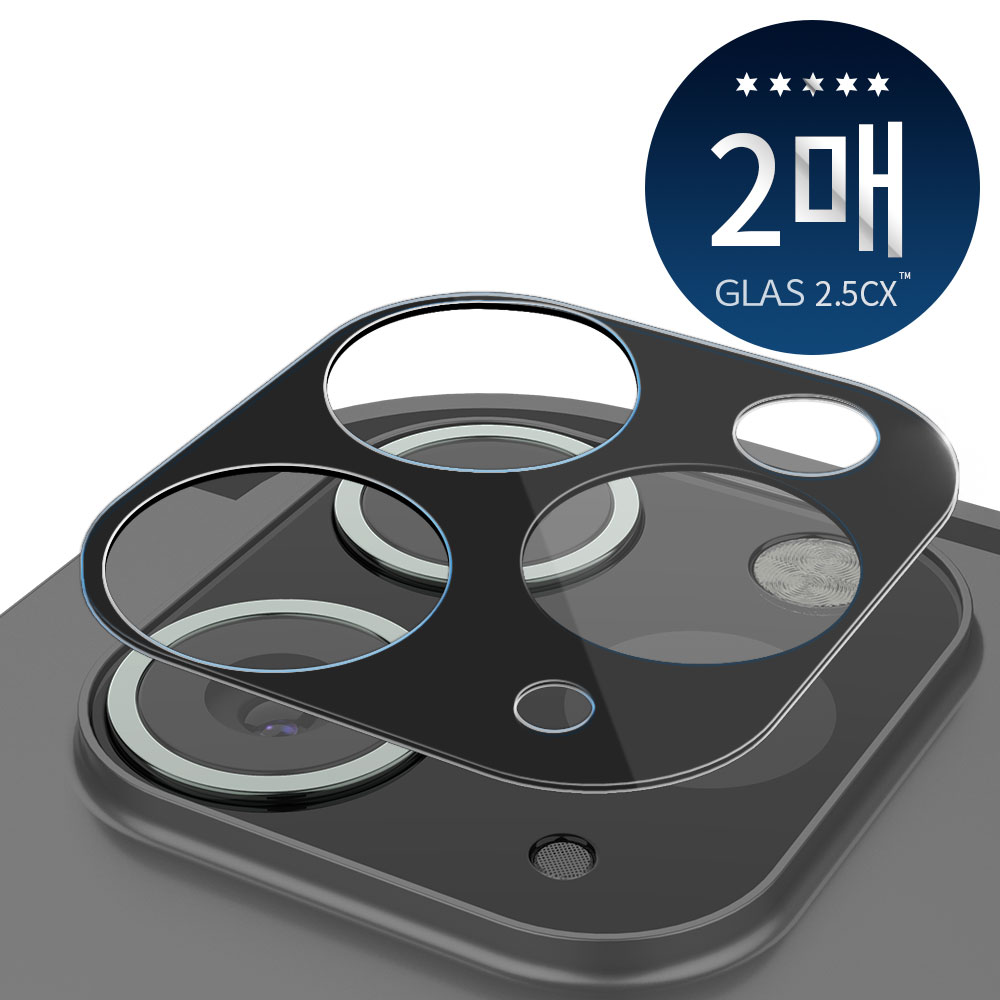 빅쏘 아이패드 프로 6세대 5세대 4세대 11인치 12.9인치 카메라 필름 강화유리 2매 - 상세 이미지 4