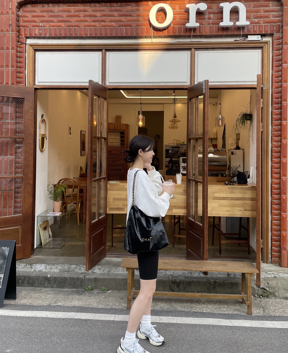 여성 5부 바이커 하이웨스트 운동 반바지 임산부 레깅스 팬츠 상세 이미지 30
