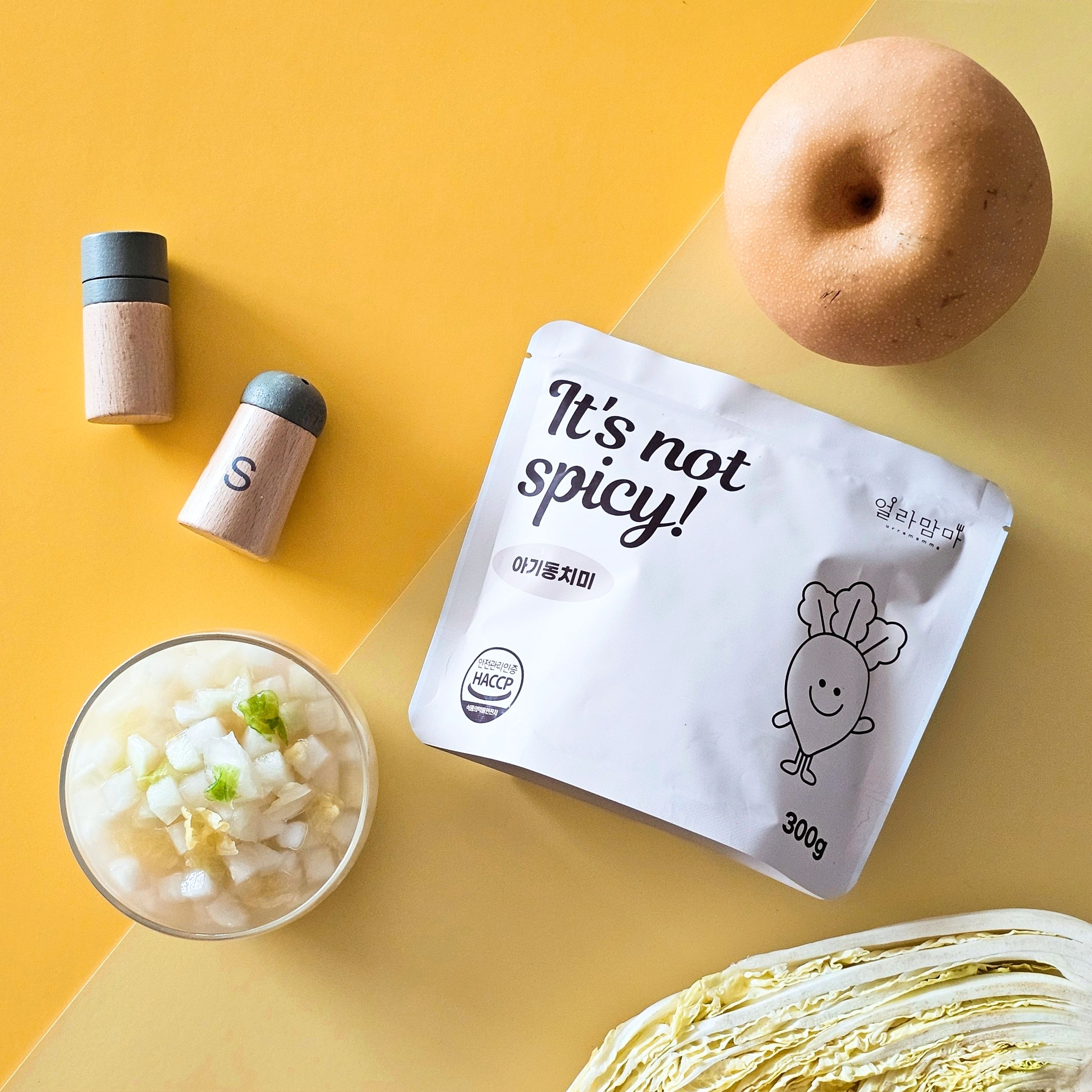 얼라맘마 아기김치- It's not spicy 동치미(1단계) 제품 이미지