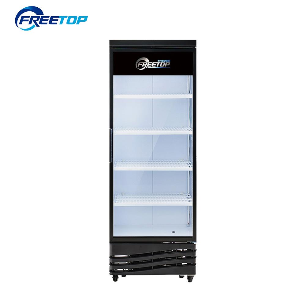 간냉 냉동쇼케이스 430L 소주냉동고 전면 유리문냉동고