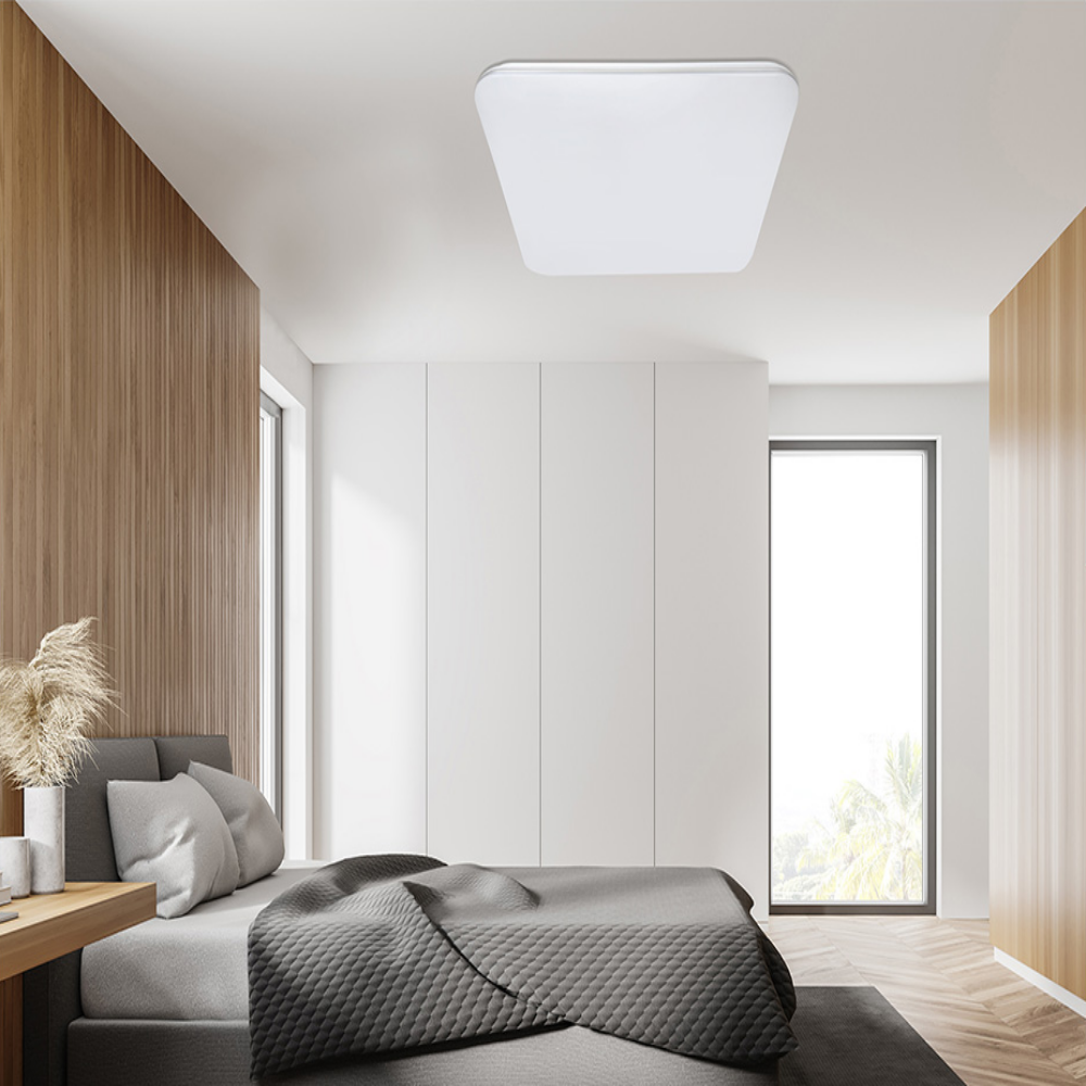 KC인증 사각 방등 국산 LED 안방등 전등 아파트 60W, 주광색 - 메인 이미지