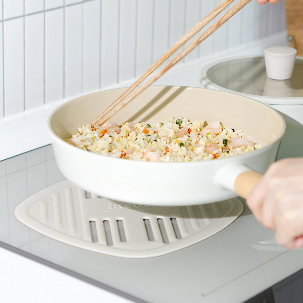 인덕션 냄비받침 실리콘 냄비받침 냄비받침 추천 카키블랙 냄비받침 냄비받침 사용 후기