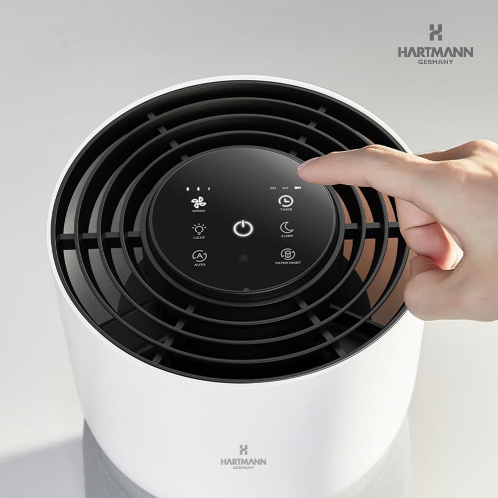 [3차입고완료] 하트만 탁상용 소형 공기청정기 HMA-S0101AW 이미지 2