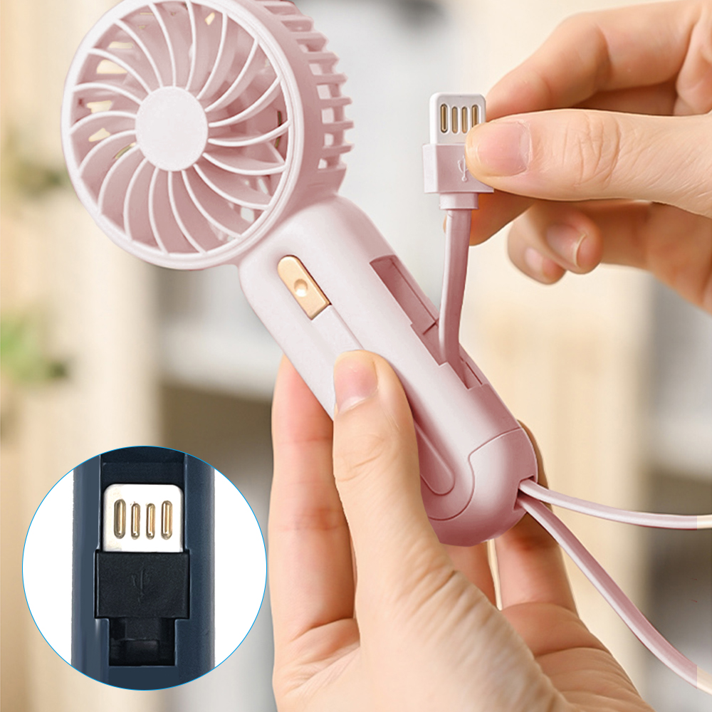 하이온 휴대용 미니 선풍기 USB 일체형 초소형 손선풍기 H29 - 상세 이미지 3
