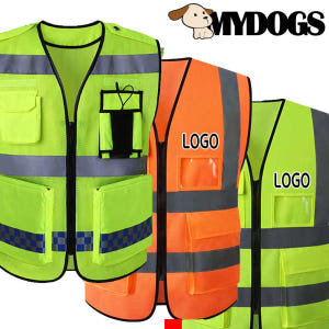 작업복 안전조끼 형광 야광 신호수 안전 작업용 조끼 제작 마안57814 실사용 후기 | 효과 있을까? - 상품 이미지 3