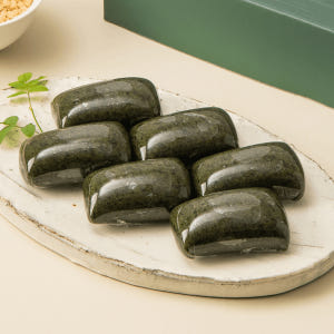 쑥떡 쑥인절미 인절미 국산해풍쑥 아침의쑥떡 40개 콩고물 포함 맛있게 먹은 솔직 후기 - 상품 이미지 2