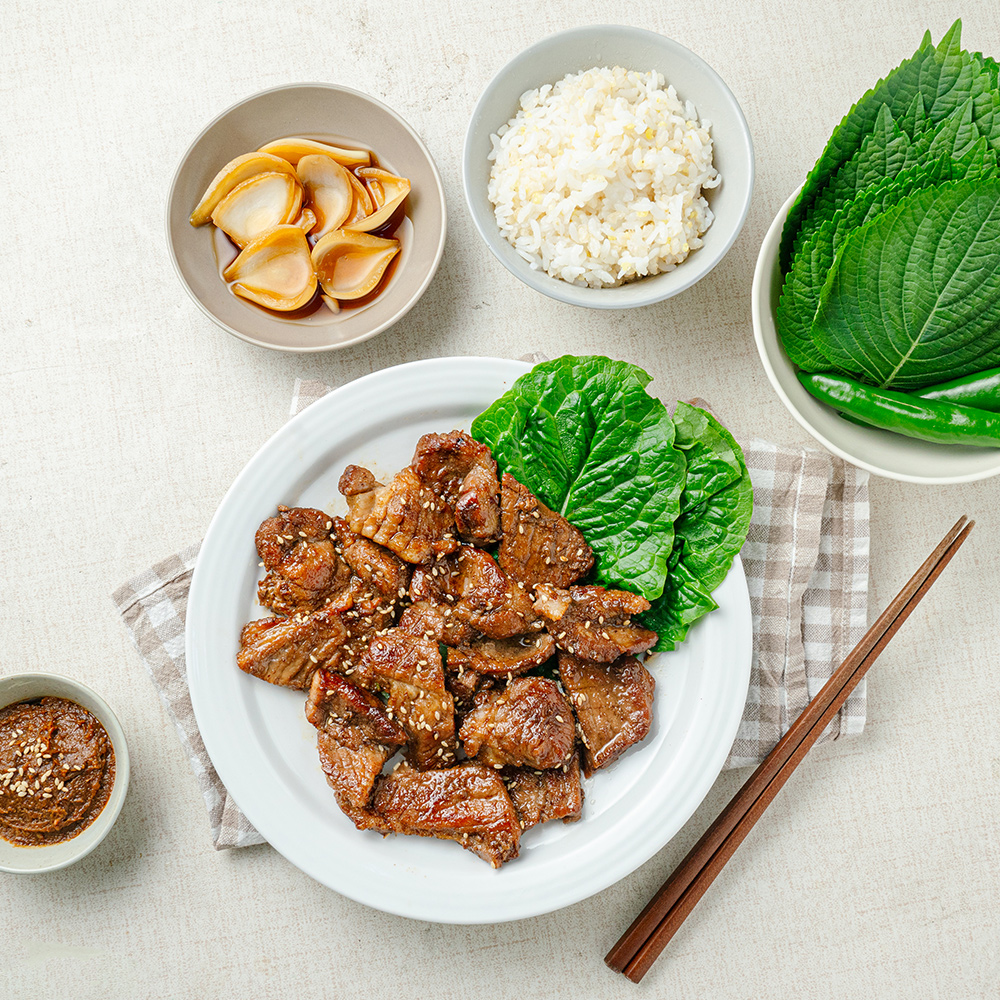 한돈 냉장 수제소스 양념 돼지갈비 500g 이미지 6