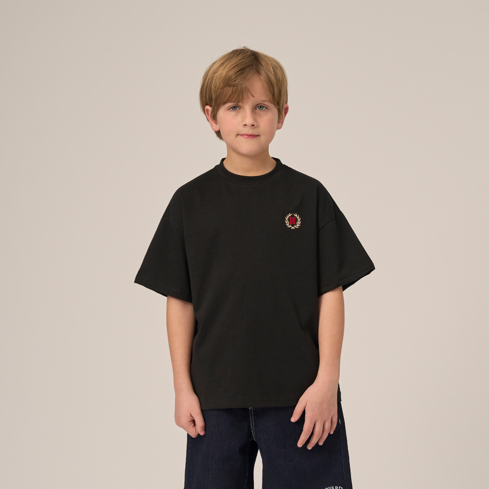 하버드키즈 헤리티지 스몰로고 반팔 티셔츠 HJCTHSD24064 - 상세 이미지 4