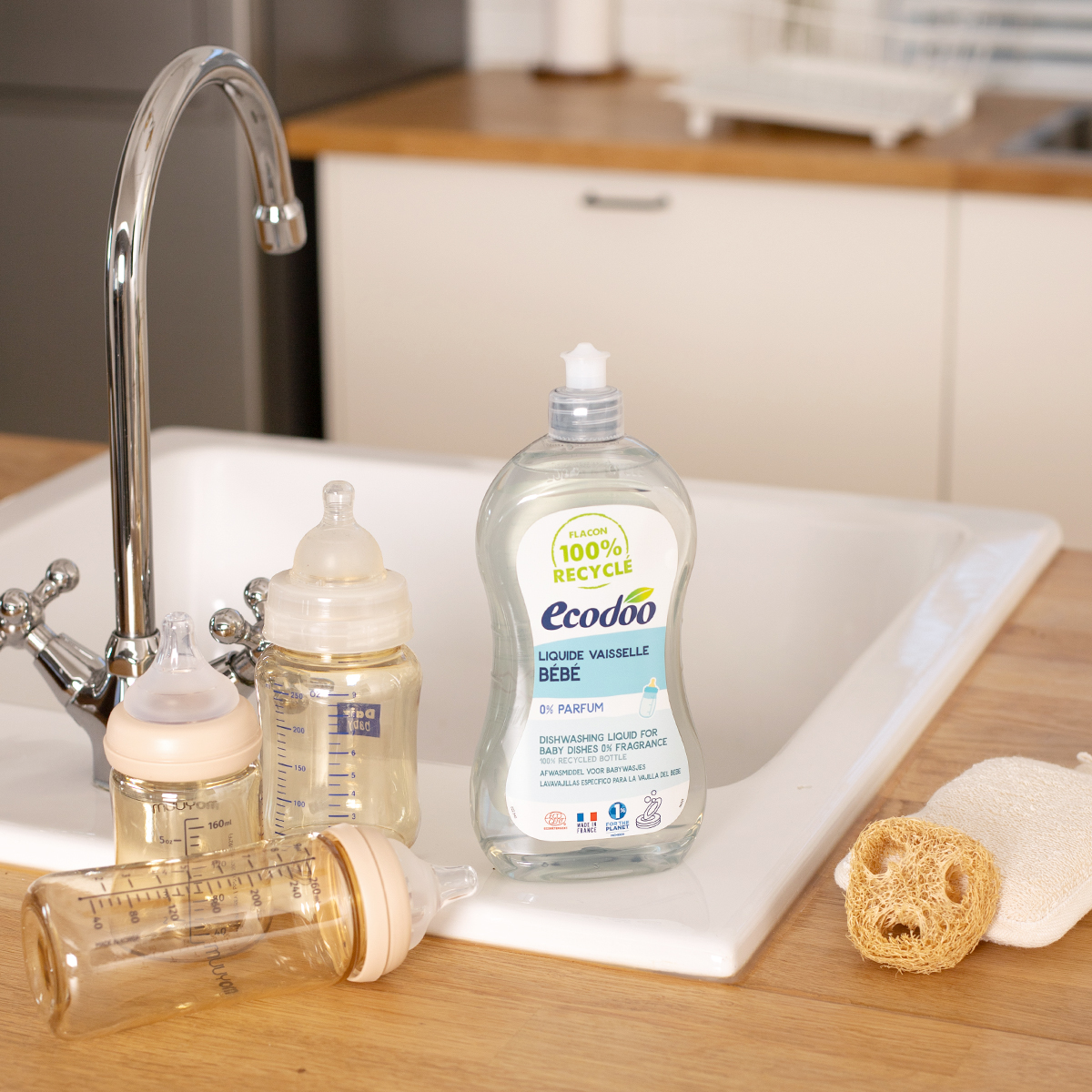 에코두 아기 젖병세정제 젖병세제 무향 500ml, 3개 - 상세 이미지 4