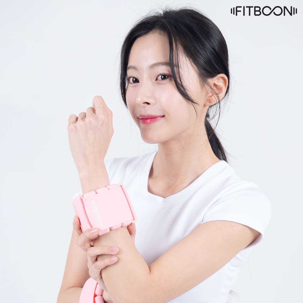 핏분 무게조절 중량밴드 500g 2개 모래주머니 반영구 벨크로 발목 손목 아대 밴드 아령 - 메인 이미지