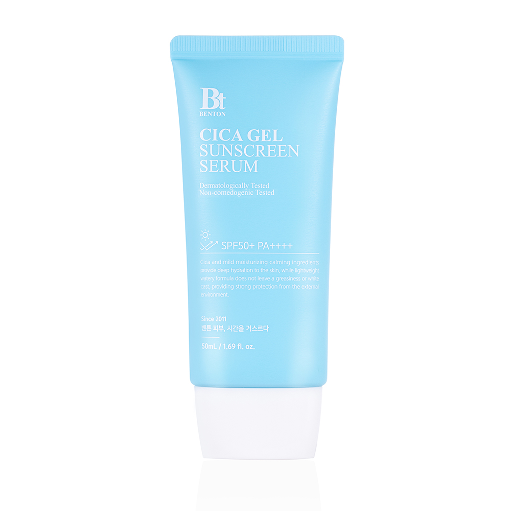 벤튼 시카 수분 선세럼 50mL SPF50+ PA++++ 이지워시선크림 유기자차 비건 물광