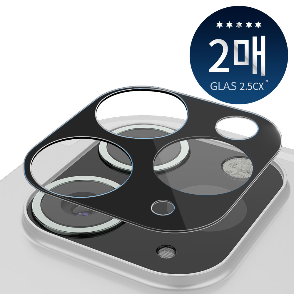 빅쏘 아이패드 프로 6세대 5세대 4세대 11인치 12.9인치 카메라 필름 강화유리 2매 - 상세 이미지 2