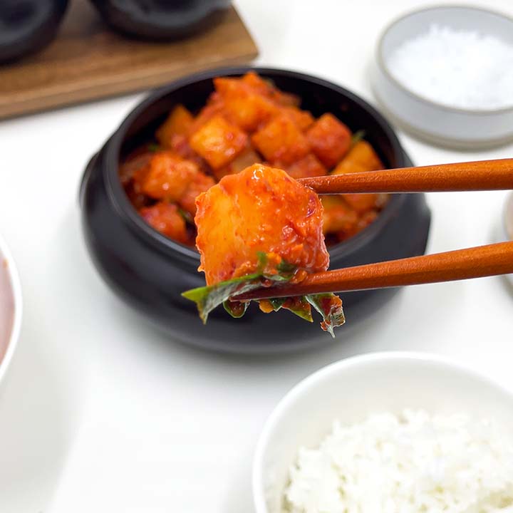 HACCP 전통식품 100%국내산 깍두기 1kg 2kg - 상세 이미지 2