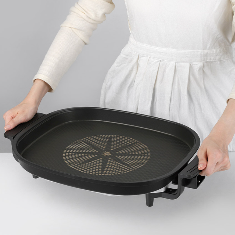 와이드전기그릴 대형 가정용 멀티 다용도 잔치팬 명절구이팬