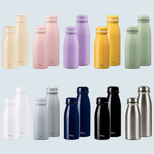 각인텀블러 스테이24 라이크 가벼운텀블러 학생 가방 미니물병 350ml - 상세 이미지 4